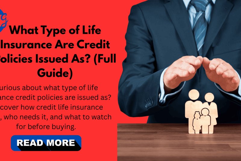 What Type of Life Insurance Are Credit Policies Issued As? (Full Guide)